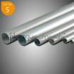 Tubes aluminium - Diam. 2 mm - Lot de 5