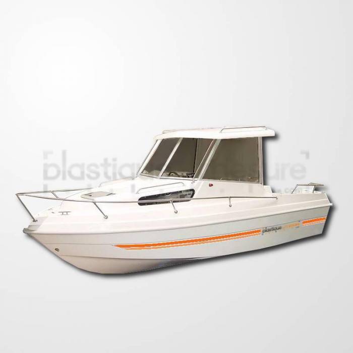 Plaque PMMA Fumé marron foncé Brillant 03 mm exemple utilisation en hublot pour bateau