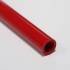 Tube ABS rouge opaque - Diam. 22.2 - Long. 760 mm