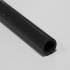 Tube ABS noir opaque - Diam. 25.4 - Long. 760 mm