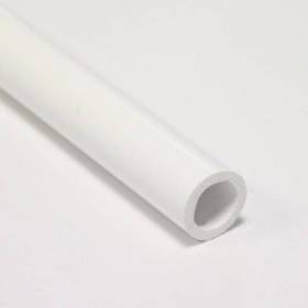 Tube ABS blanc opaque - Diam. 25.4 - Long. 760 mm