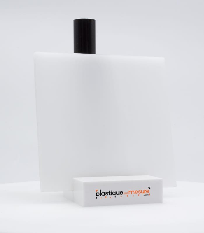 Plaque En POM-C 500x245x1mm - Blanc Naturel - Polyoxyméthylène Haute Résistance - Découpe Alt-Intech