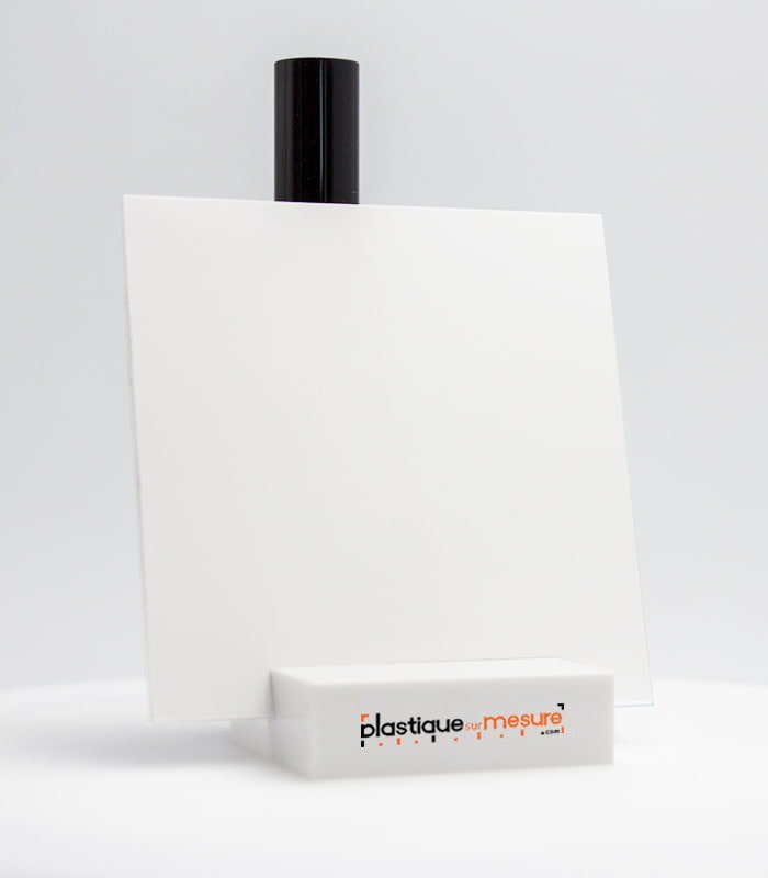 Plaque PTFE blanc Téflon® 1mm - plastiquesurmesure.com