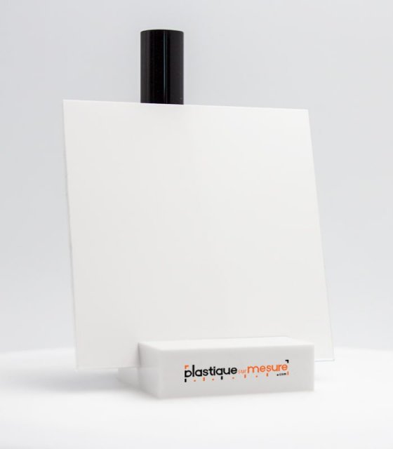 Barre PTFE Jonc Creux Blanc 60x40mm Longueur 250mm - Teflon Polytétrafluoroéthylène