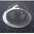 Demi-Sphère avec collerette PMMA coulé incolore transparent brillant - Diam. 100 mm-1