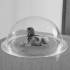 Demi-Sphère avec collerette PMMA coulé incolore transparent brillant - Diam. 100 mm-3