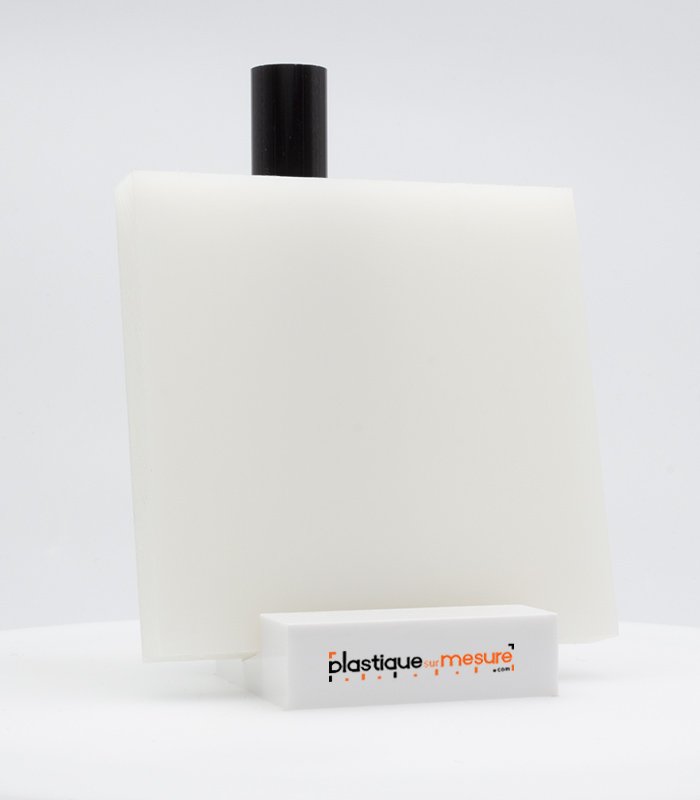 Plaque PA6 blanc Nylon® 10mm - 1000x600mm - à la plaque