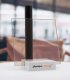 Plaque plexiglass transparent teinté fumé marron clair brillant coulé - 3mm