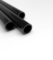 Tube ABS noir opaque x 3 - Diam. 9.5 mm - Long. 760 mm