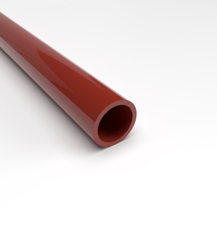 Tube ABS marron opaque - Diam. 11.1 mm - Long. 760 mm