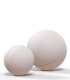 Boule creuse en polystyrène expansé blanc opaque Satiné en 2 parties - Diam. 500 mm - Sans fond