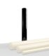 Bâton PA66 blanc naturel - Diam. 10 mm - Long. 1 m - sans fond