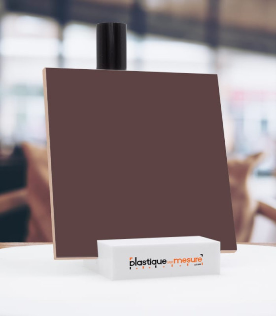 Plaque en polystyrène choc rigide opaque, plusieurs couleurs proposées