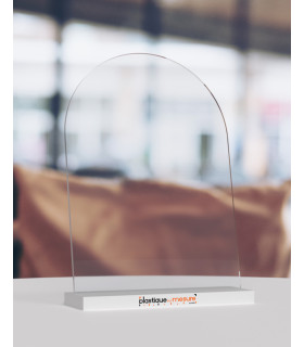 Arche en plexi transparent avec chant